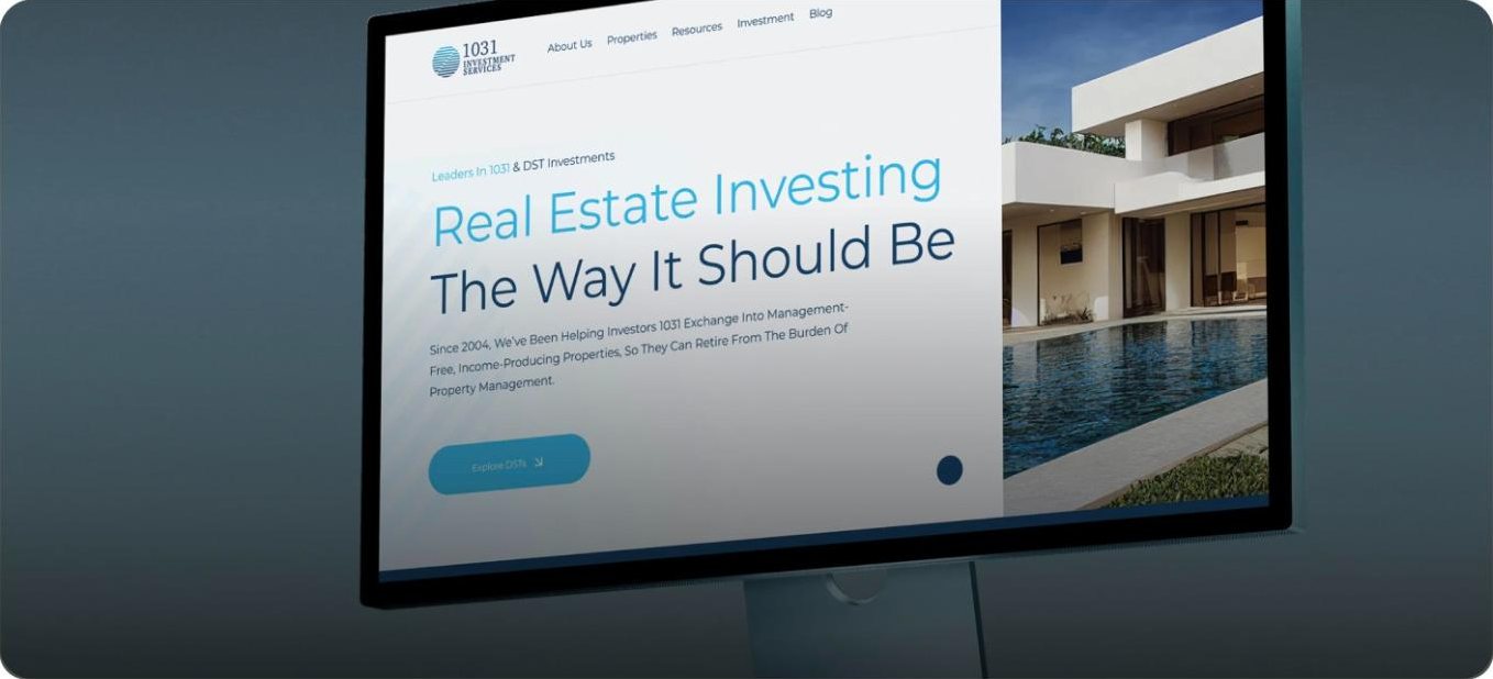 1031 Investment Services website