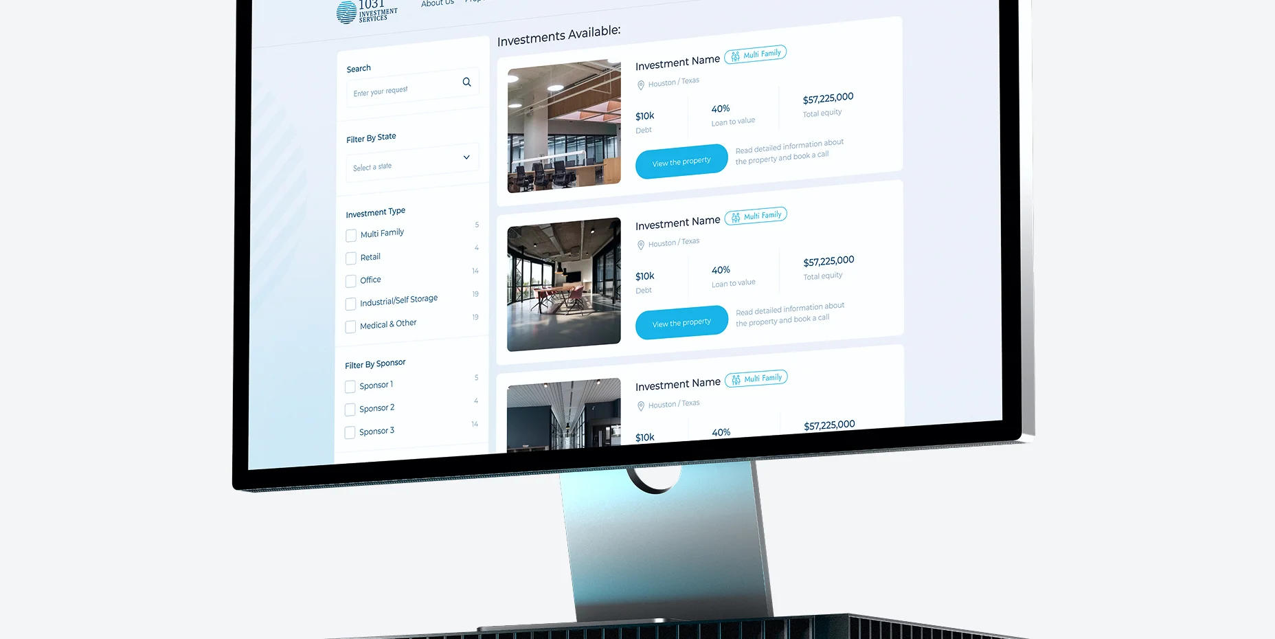 1031 Investment Services — System