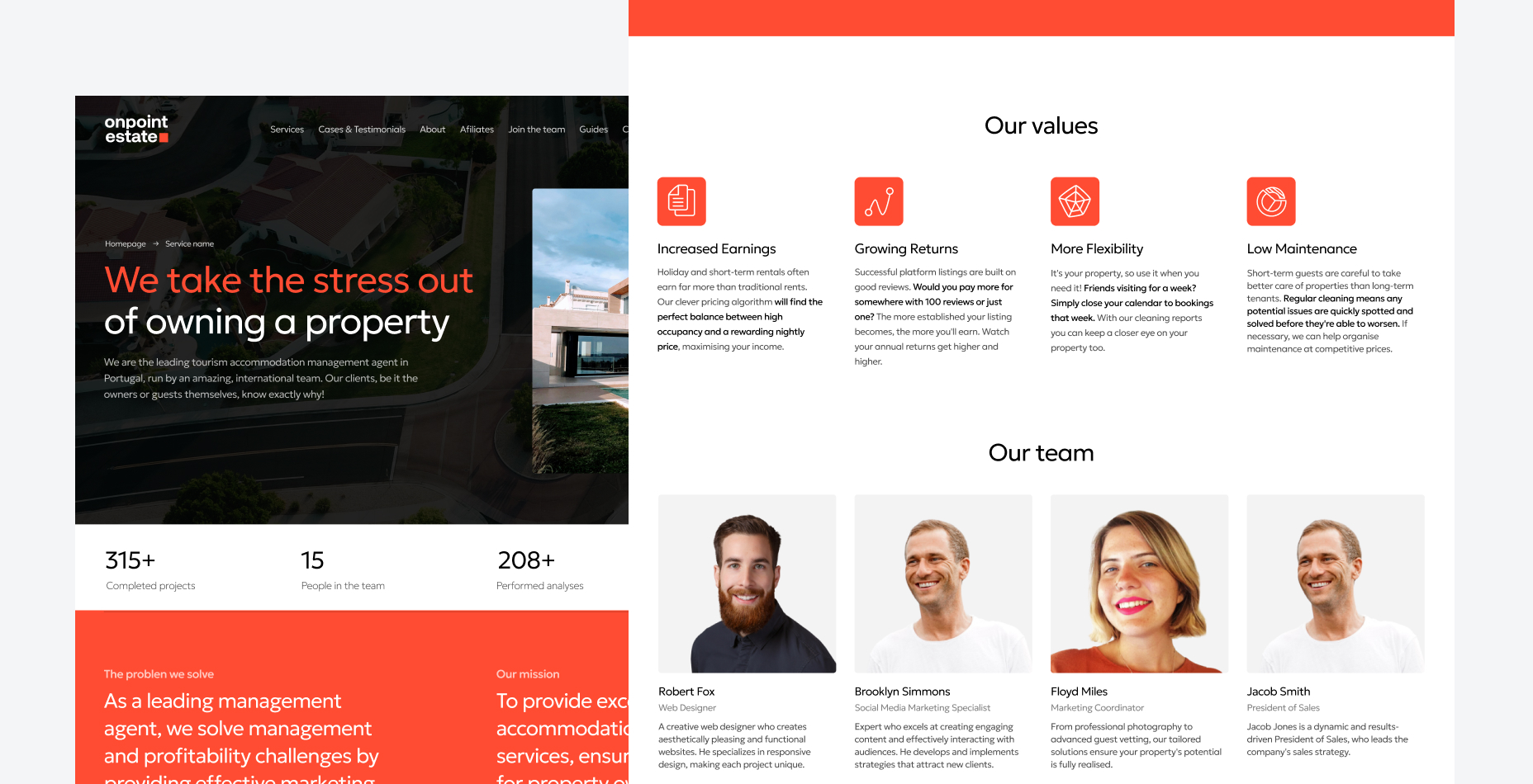 Onpoint Estate — Brand